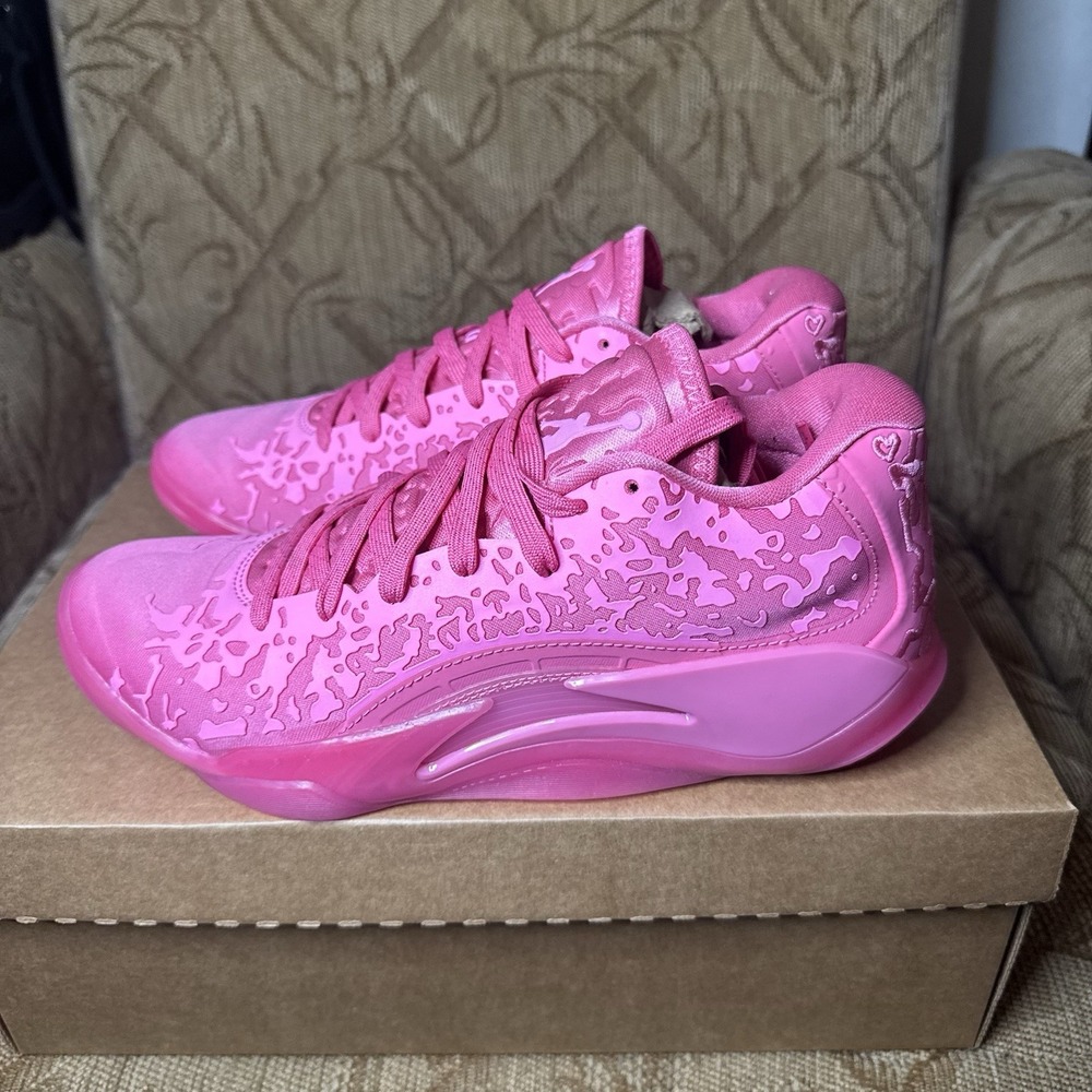 Jordan Zion 3 Men's Shoes‎ Size 7.5 Pink Lotus Very Nice